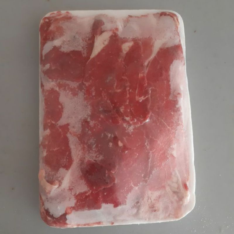 

Slice beef low fat 500gr