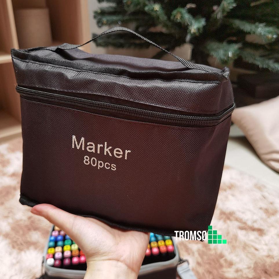 

((P-1.W♫♪)) Tromso Art Sketch Marker / Spidol Gambar Dua Sisi 24, 48, 80, 168 pcs paling laris