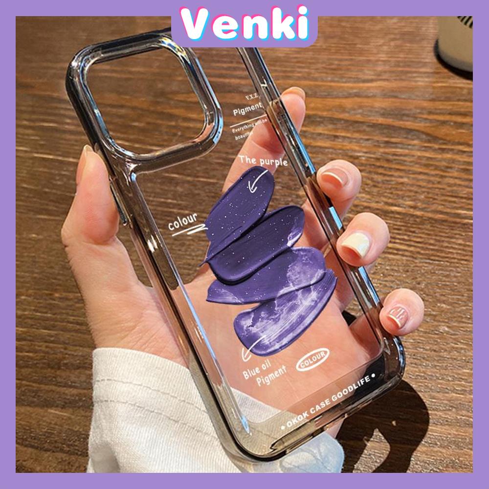 iPhone Case HD Acrylic High Quality Hard Case Metal Button Protection Camera Shockproof Dark Purple Paint Graffiti Compatible For iPhone 14 13 12 11 Pro Max xr xs max