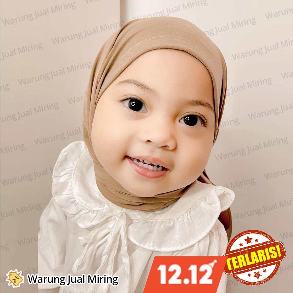 NUZ HIJAB ANAK Instan Segitiga 1-12 Tahun Spandex Jersey Premium Pashmina Kerudung Jilbab Pashtan Pastan Bergo Murah Serut Bella Square Instant Syari Lucu Kudung Baby Bayi Balita Perempuan Cewek Gamis Kecil Umur Usia Kelas Bulan 0 2 3 4 5 6 7 8 9 10 11