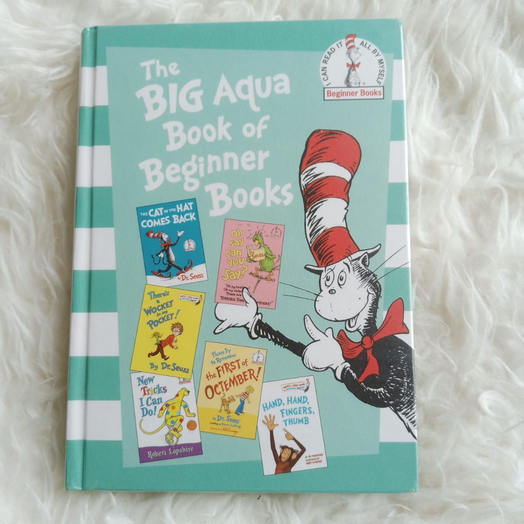 Buku Dr Seuss The Big Aqua Book of Beginner Books second preloved