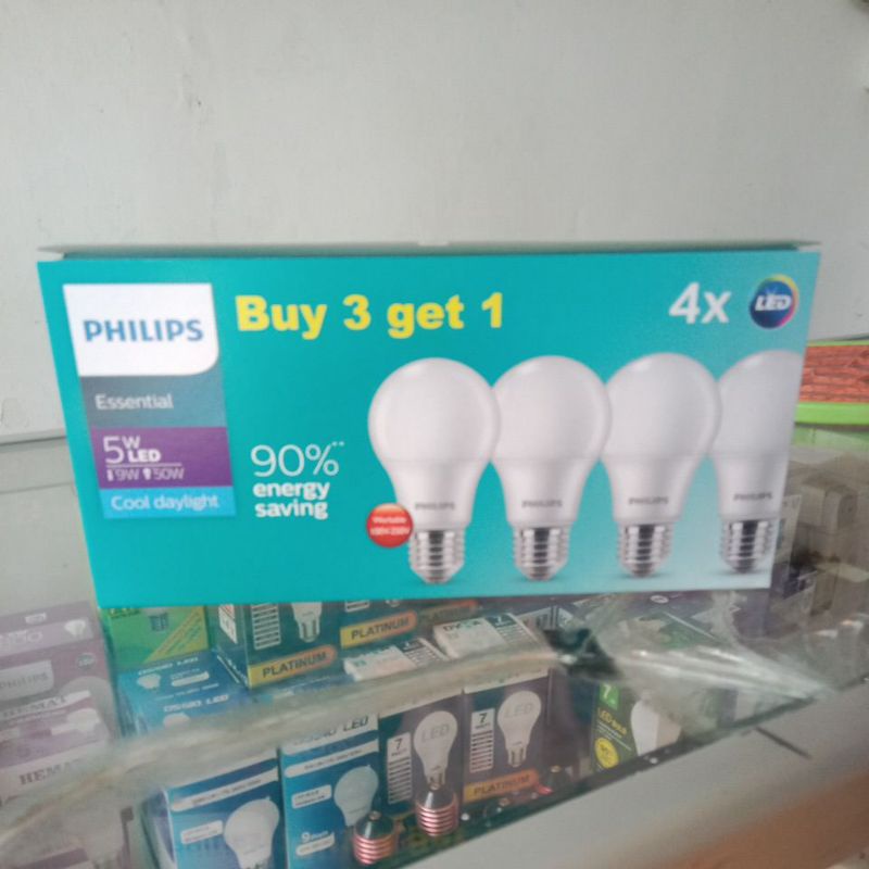Lampu Philips LED 5watt
