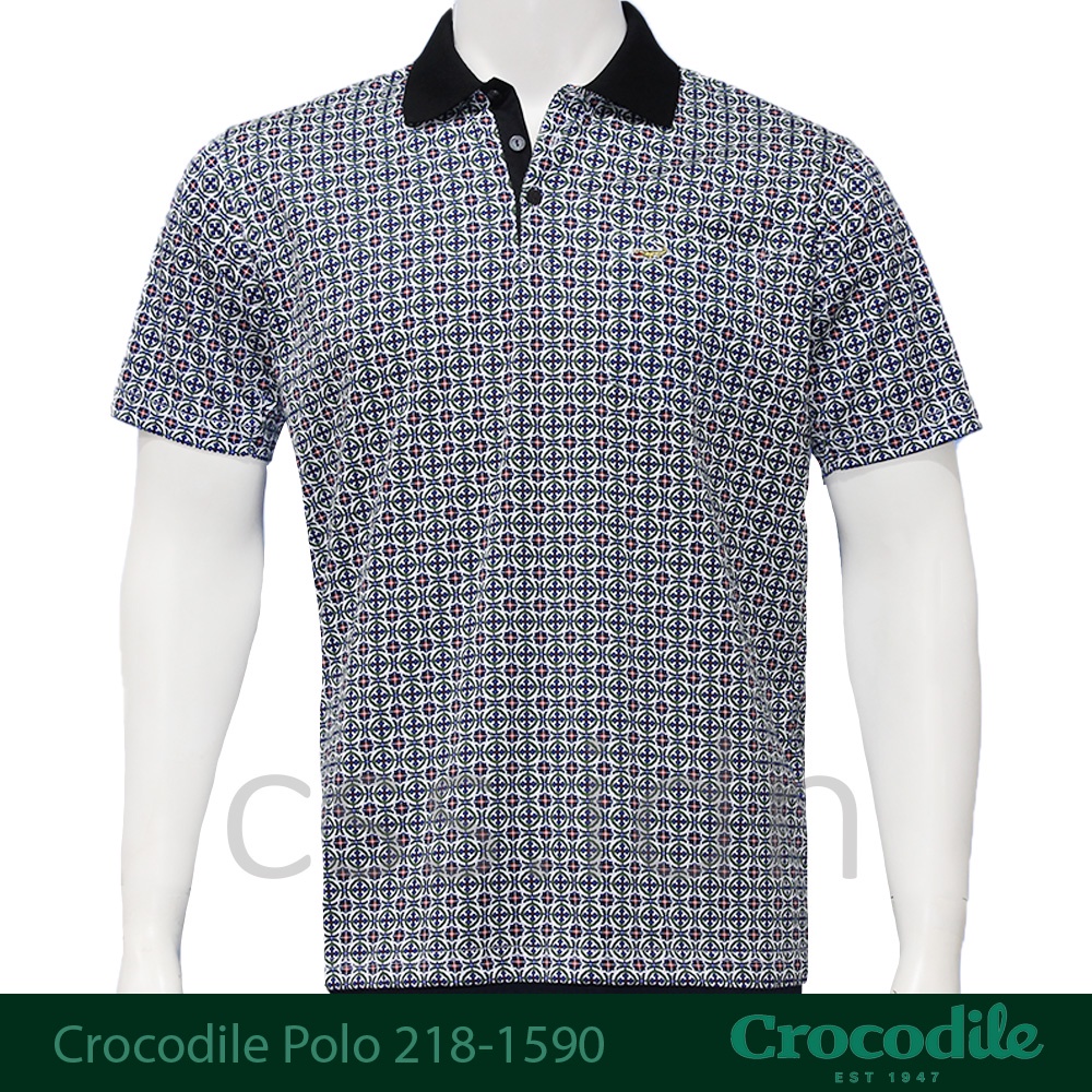 Kaos Kerah Pria Crocodile GOLD 218-1590