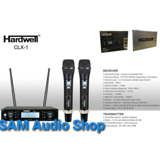 Mic Wireless Hardwell CLX 1 Original