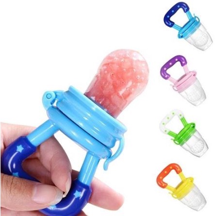 Empeng Dot Buah Anak Bayi Baby Fruit Feeder Rattle Teether E001