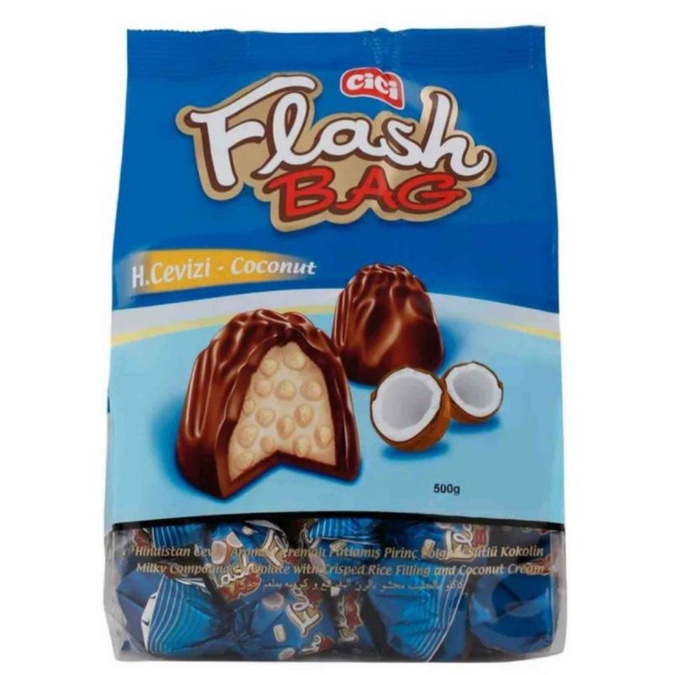 

coklat trufle dan flashbag berat 250gr