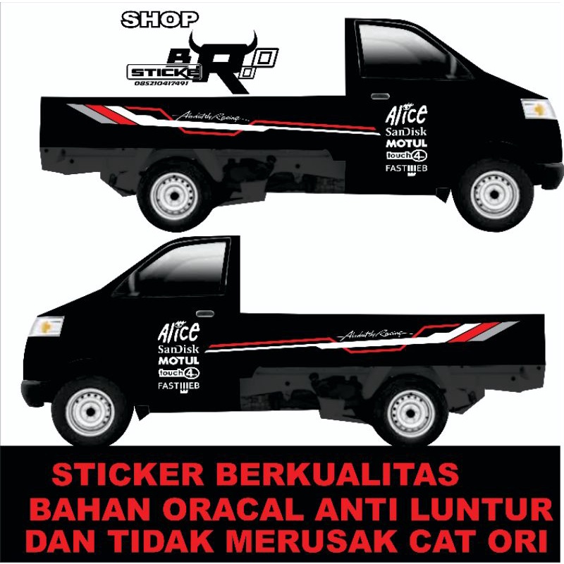 CUTTING STICKER MOBIL GRAND MAX, LIS GRAND MAX, STRIPING MOBIL GRAND MAX, STICKER GRANMAX, VARIASI M