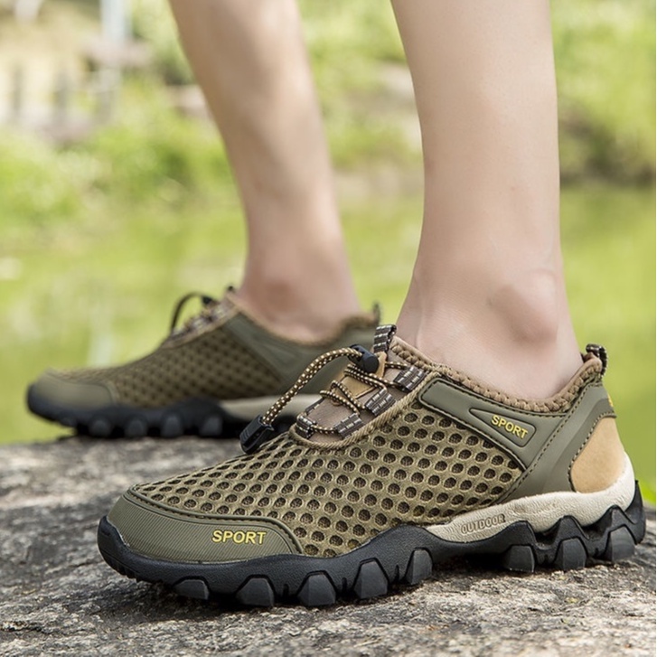 Sepatu sneaker K12 olahraga pria import/sepatu gunung pria import/sepatu hiking pria/sepatu - Sneakers Terbaru 2023 Musim Semi dan Musim Panas Outdoor River Tracing Sepatu Hiking Olahraga Outdoor