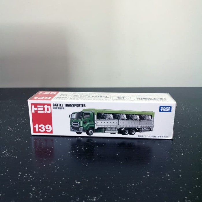 Tomica Takara Tomy Reguler Long 139 Cattle Transporter
