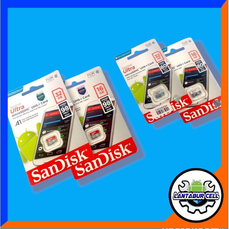 memori sandisk 64GB ori