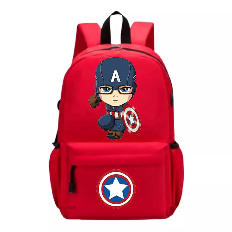 TAS SEKOLAH ANAK-ANAK TERBARU RANSEL ANAK TK,SD&amp;SMP ANAK LAKI-LAKI/TAS SEKOLAH CAPTAIN AMERICA