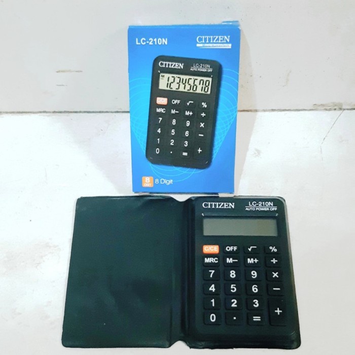 

DISKON Kalkulator Citizen LC-210N 8Digit CoverBook Mini