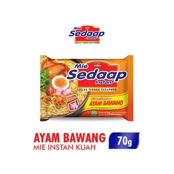 MIE SEDAAP KUAH DAN GORENG