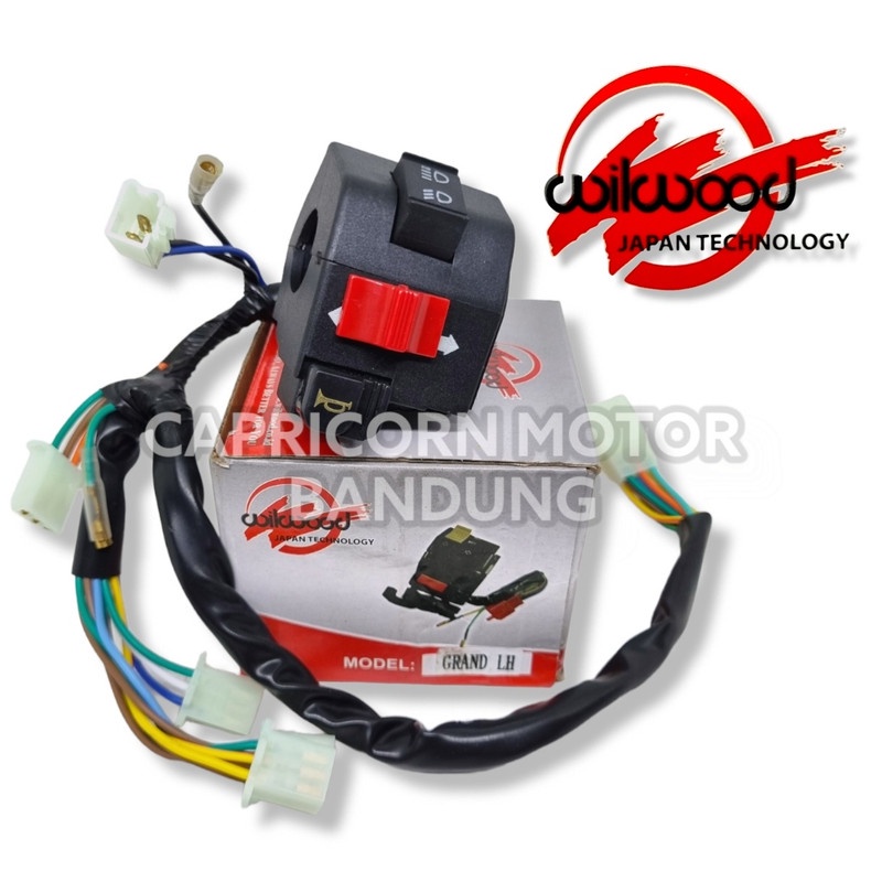 Saklar Kiri GRAND Tombol Sen DIM Klakson WILWOOD