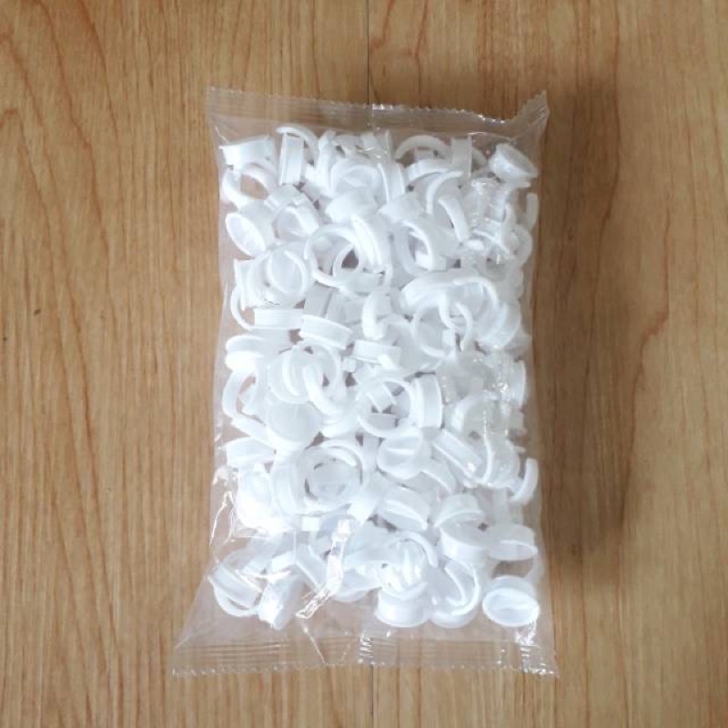 Glue ring 100 pcs 50 pcs . Tempat lem untuk eyelash extensions paling murah PROMO