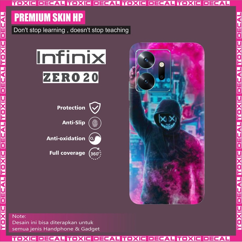 Handphone Infinix Zero 20 Garskin Flure 2Pcs