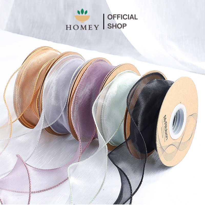 

HOMEY - PTA3 CFN Pita Chiffon Polos Roll Lebar 4cm/Pita Kado 4cm/Pita Dekorasi Buket