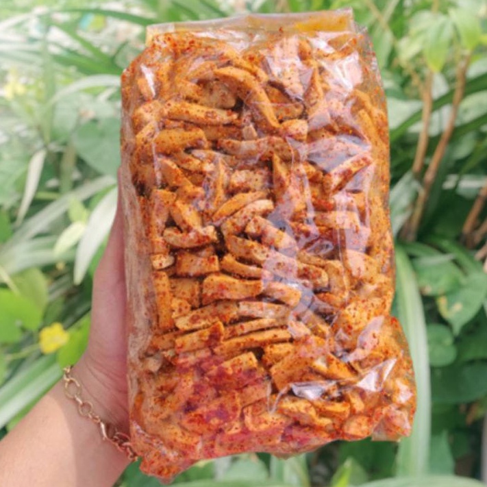 Basreng Daun Jeruk Pedas / Balado / Original 1 kg dan 500 gr