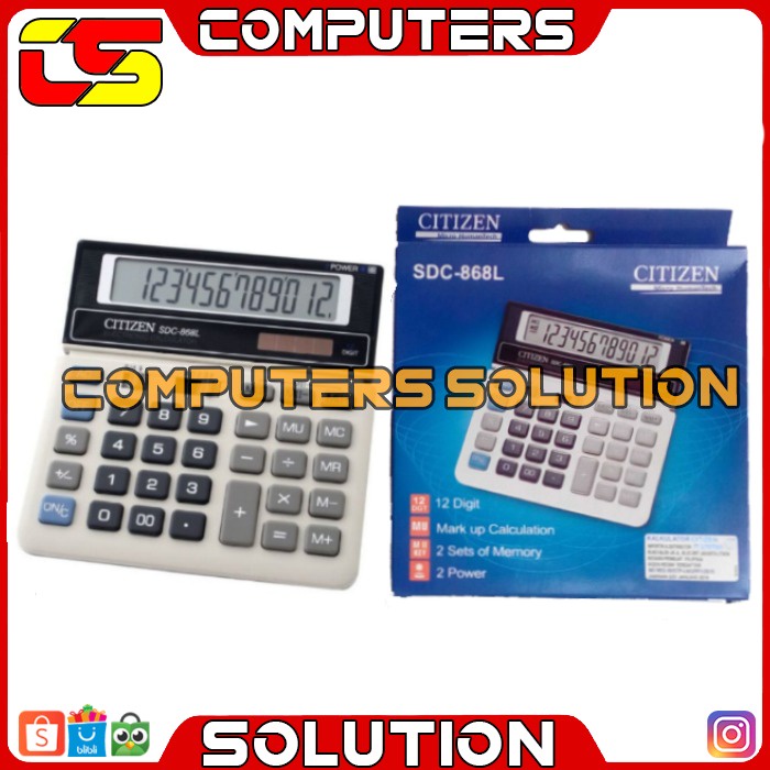 

Kalkulator Citizen 868