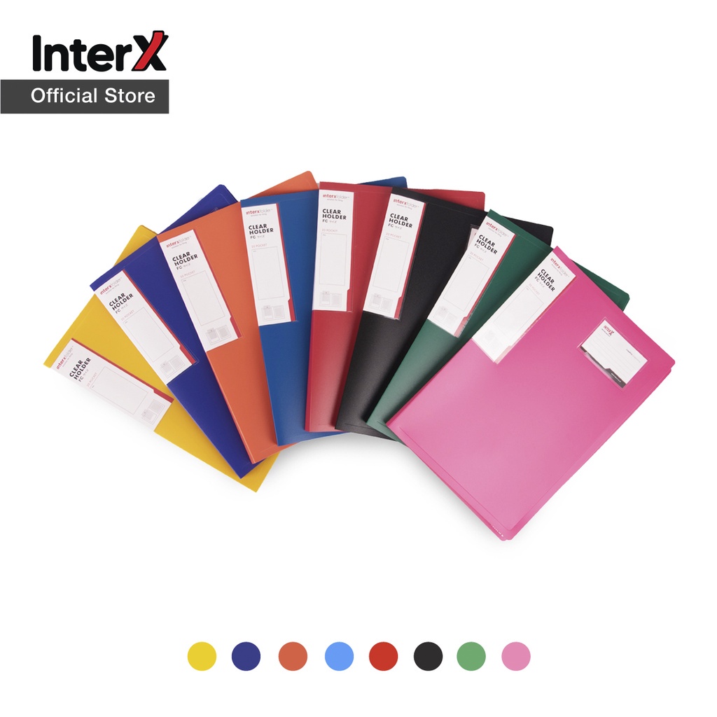 

Inter-X Clear Holder F4 20, 40, 60 Sheet | Display Book