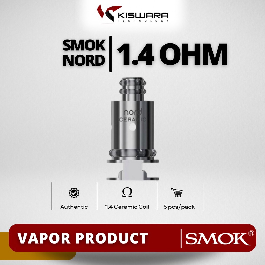 SMOK Nord 1.4 Ceramic Coil PACK 5 PCS [Authentic]