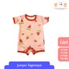 Makassar ! Jumper Bayi Segitiga &amp; Segiempat Motif Libby Baby 1 Pcs / Pak