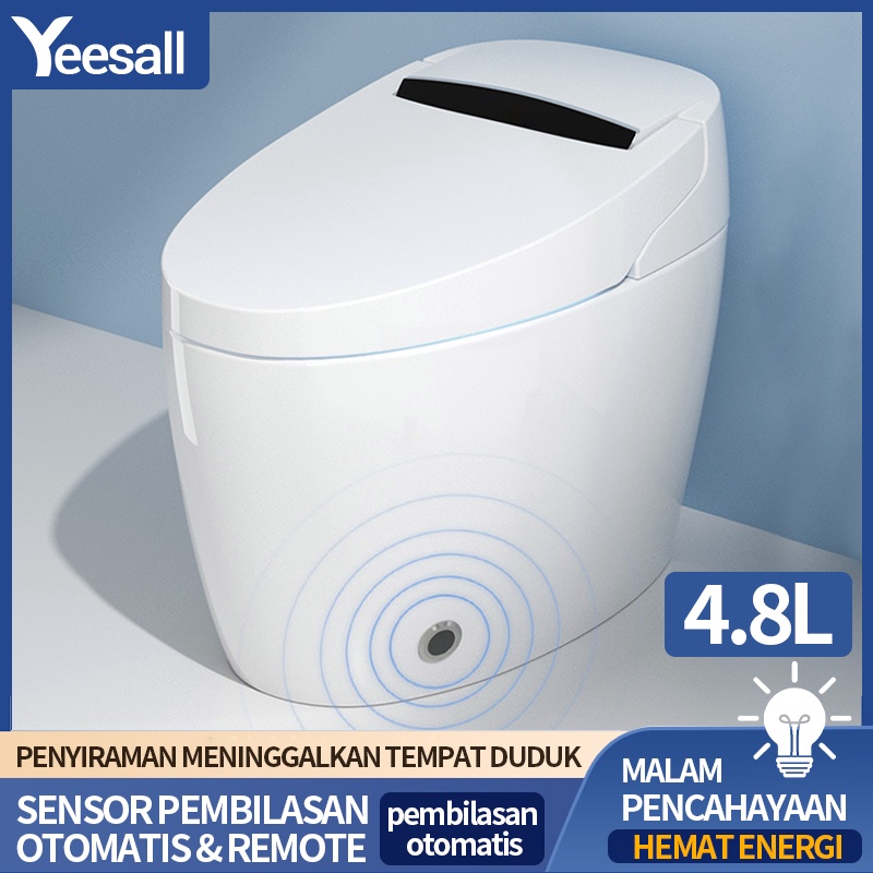 Automatic Smart Closet Toilet Kloset Duduk Europe Toilet Penghangat kursi