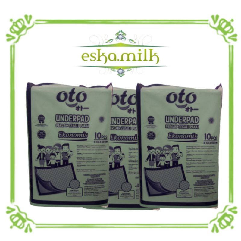 OTO UNDERPAD PERLAK SEKALI PAKAI 10PCS