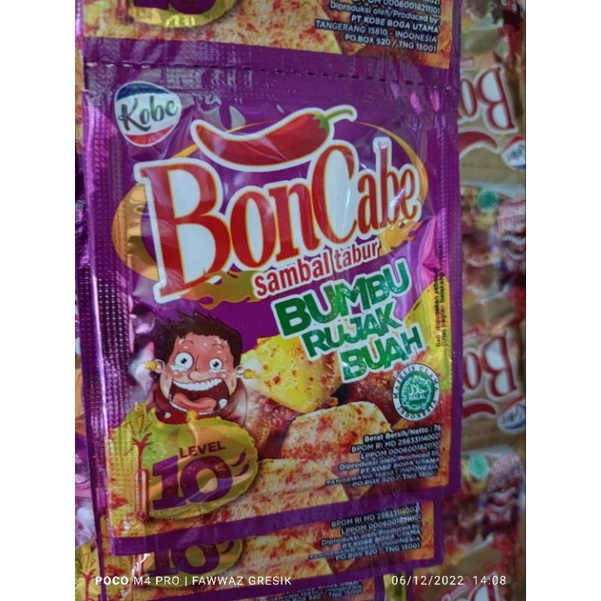 BON CABE BUMBU RUJAK BUAH