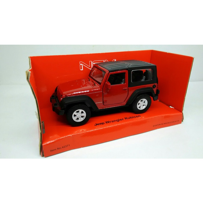 Diecast Mobil Jeep Wrangler Rubicon