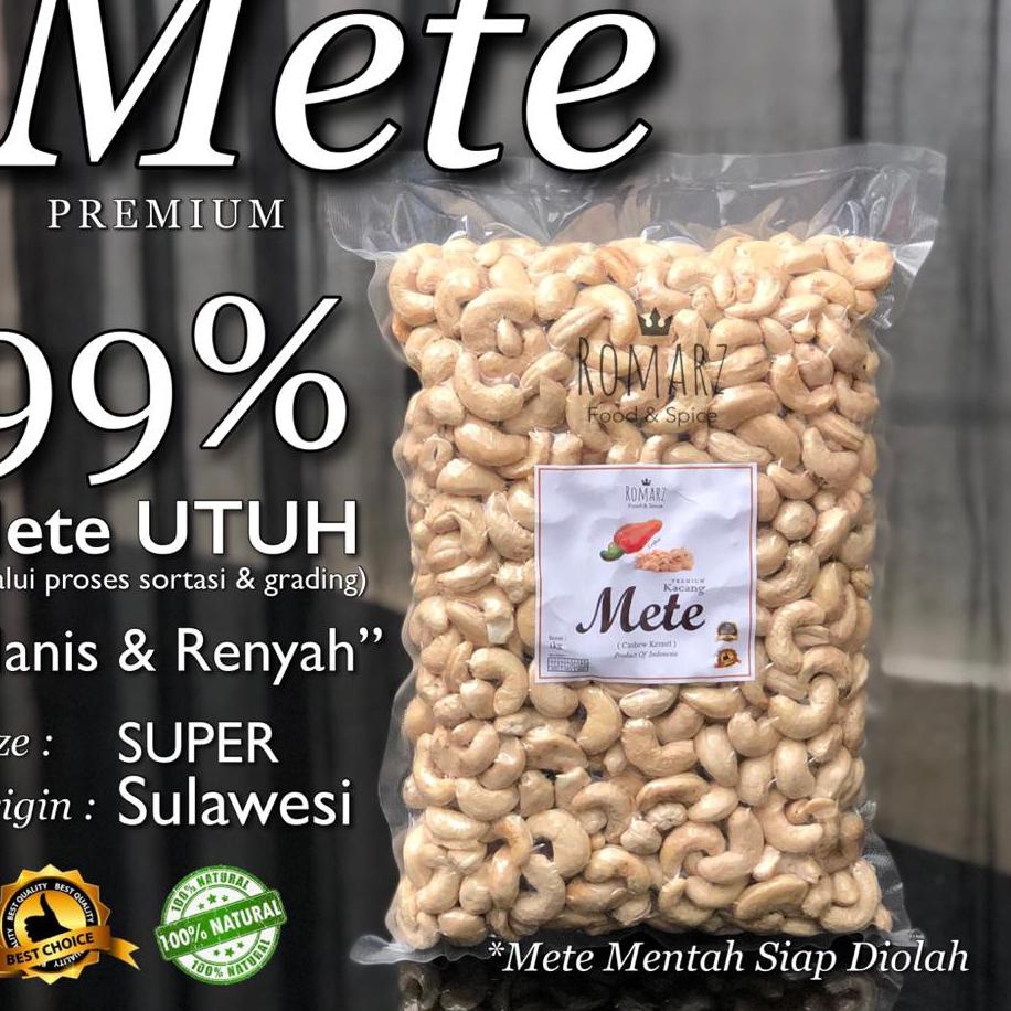 

FREE ONGKIR!KACANG METE KACANG MEDE MENTE MENTAH SUPER 1kg|KD2