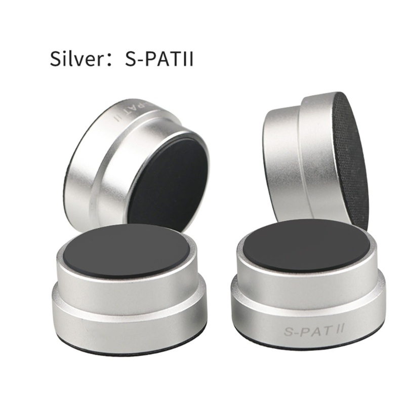 Zzz 4pcs Pad Kaki Paku Kaki Penyerap Goncangan Untuk Speaker HI-Fi Amplifier