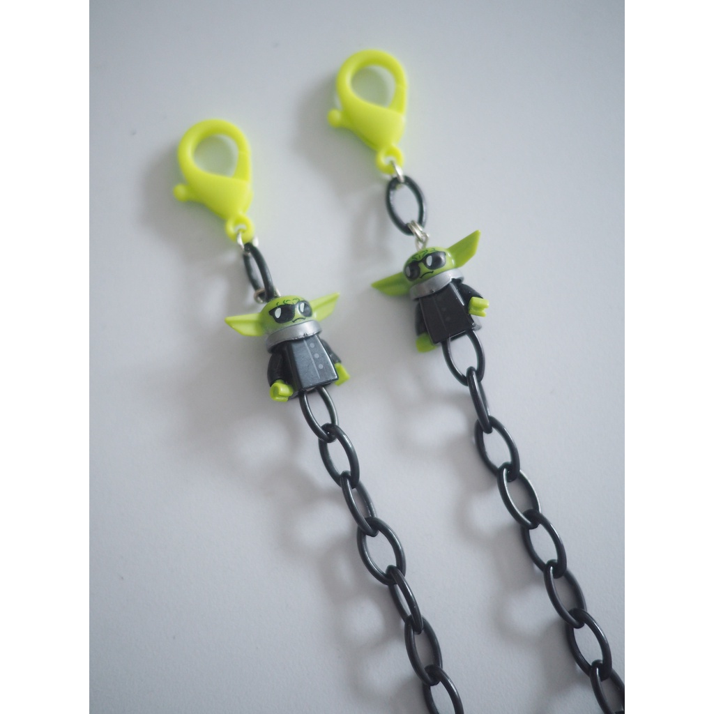 Tali masker strap masker anak baby yoda glasses