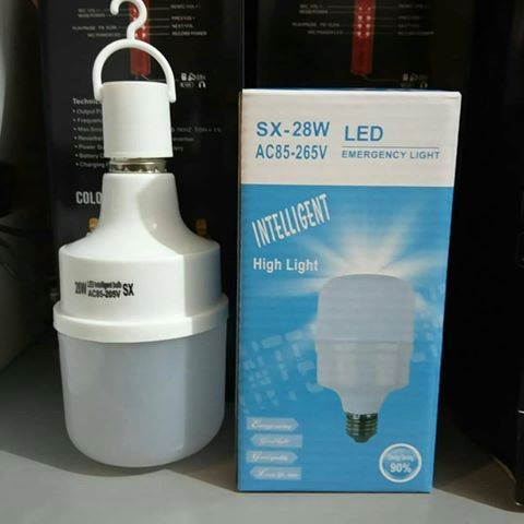 Bohlam Lampu Emergency SX 28 Watt - Bohlam Sentuh Nyala SX-28W - Kenji Shop