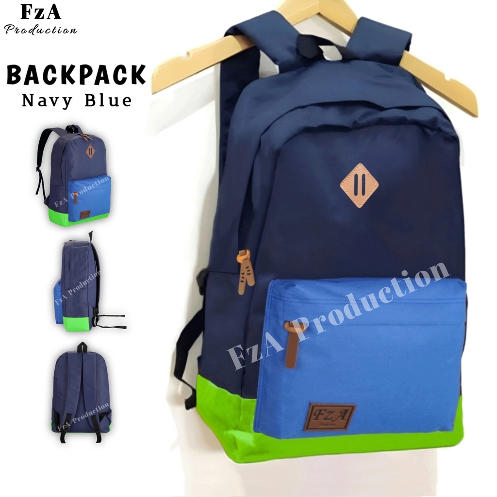 Tas Ransel Gendong Laptop Distro Sekolah Kuliah Pria Wanita Premium Murah Original GRATIS Dompet NY