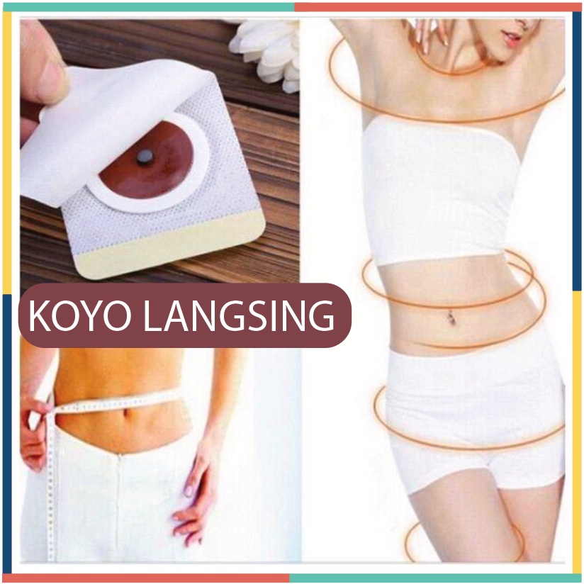 Koyo Slimming Patch Koyo Herbal Magnet Pelangsing Perut [ 10 PCS ] XX089