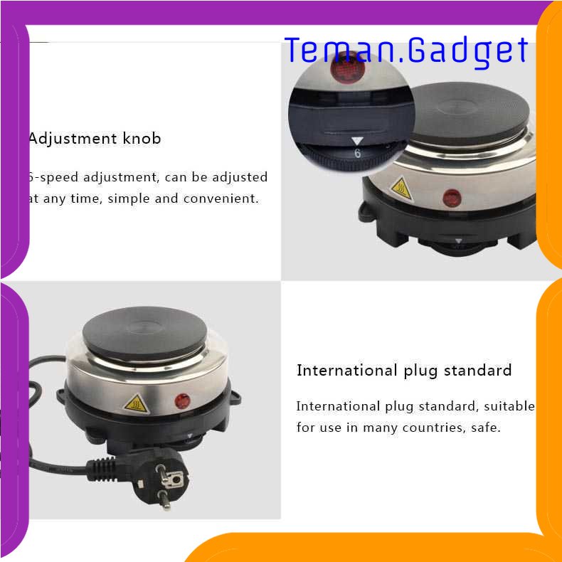 TG - DPR YONG QIAN Pemanas Kopi Susu Air Minuman Mini Heater Stove Pot 500W - YQ-105