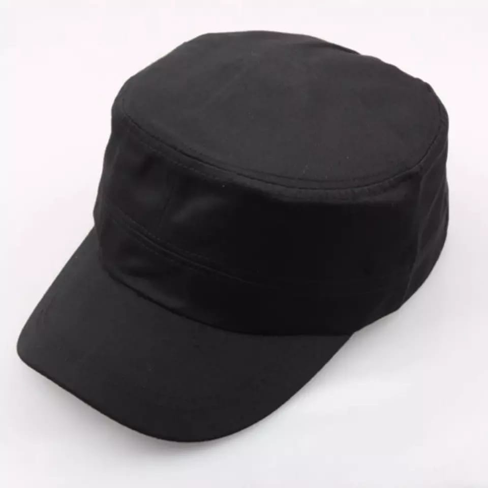 Topi Komando / Topi Tentara Polos Canvas Unisex - Banyak Plihan Warna (COMB)