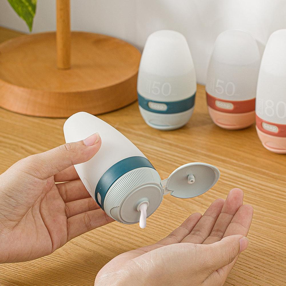 PREMIUM Botol Travel Tempat Sabun Shampoo Lotion Traveling Toiletries