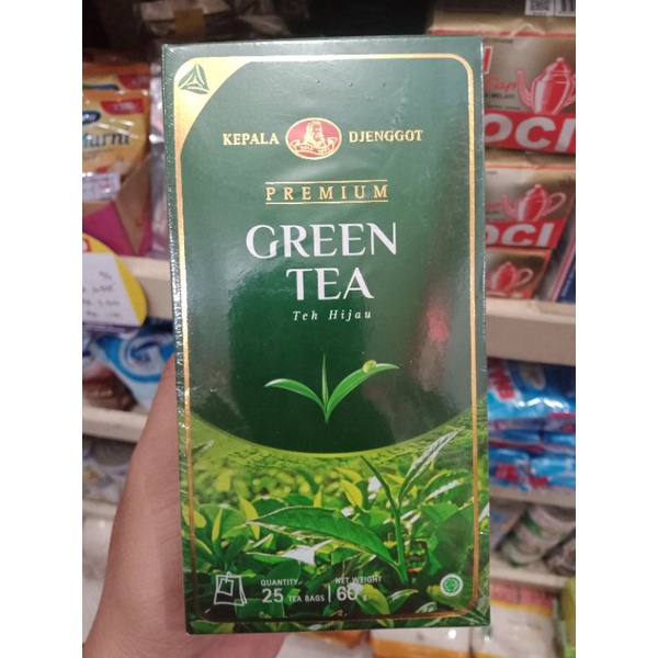

Tea Hijau Premium Kepala Djenggot 25 Bags