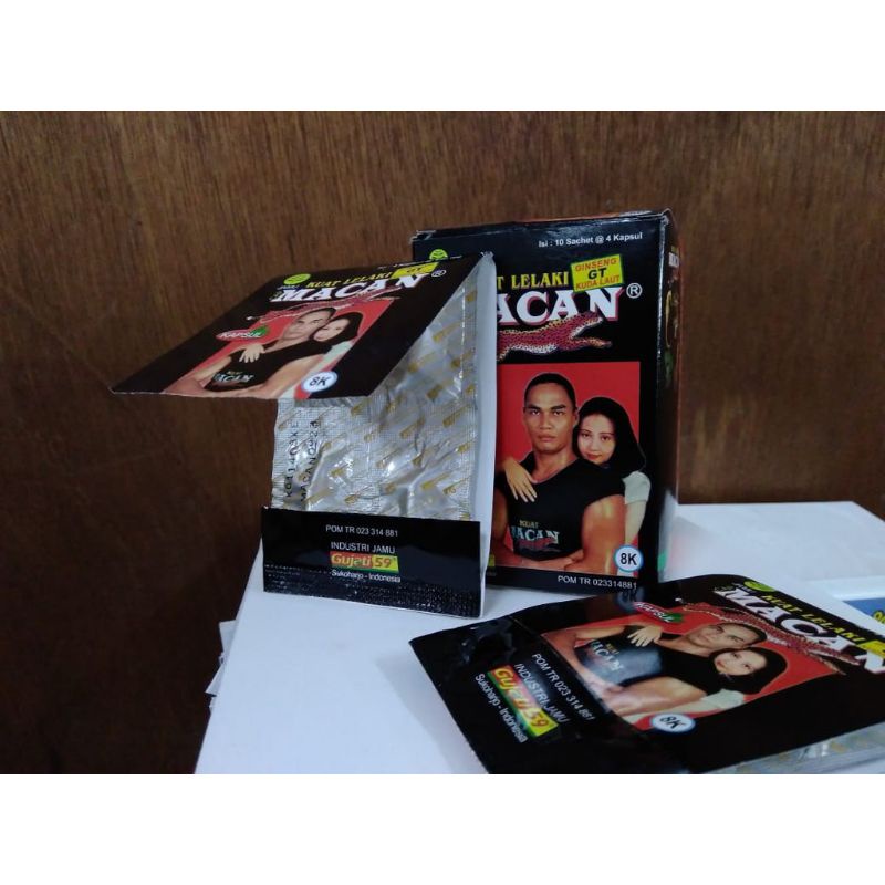 Zainosikon Gujati Macan Kapsul (1 Box Isi 40 Kapsul)