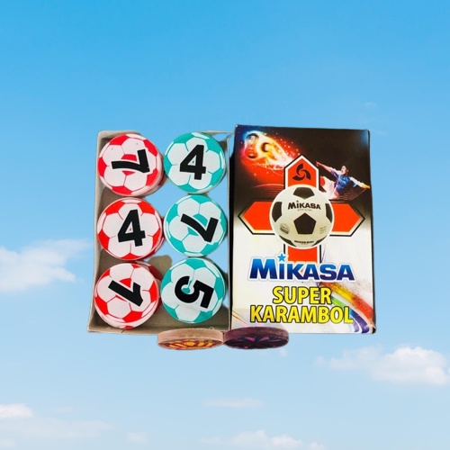 Biji karambol tebal 4mm