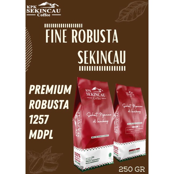 

premium robusta 250gr
