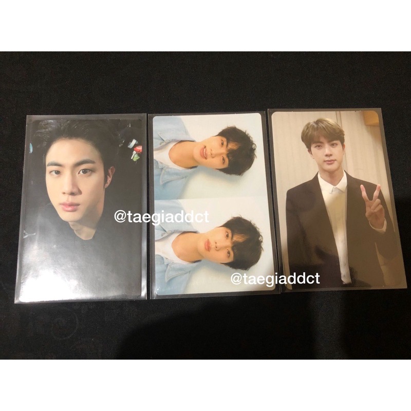 PHOTOCARD BTS FM5 JIN BUNDLE