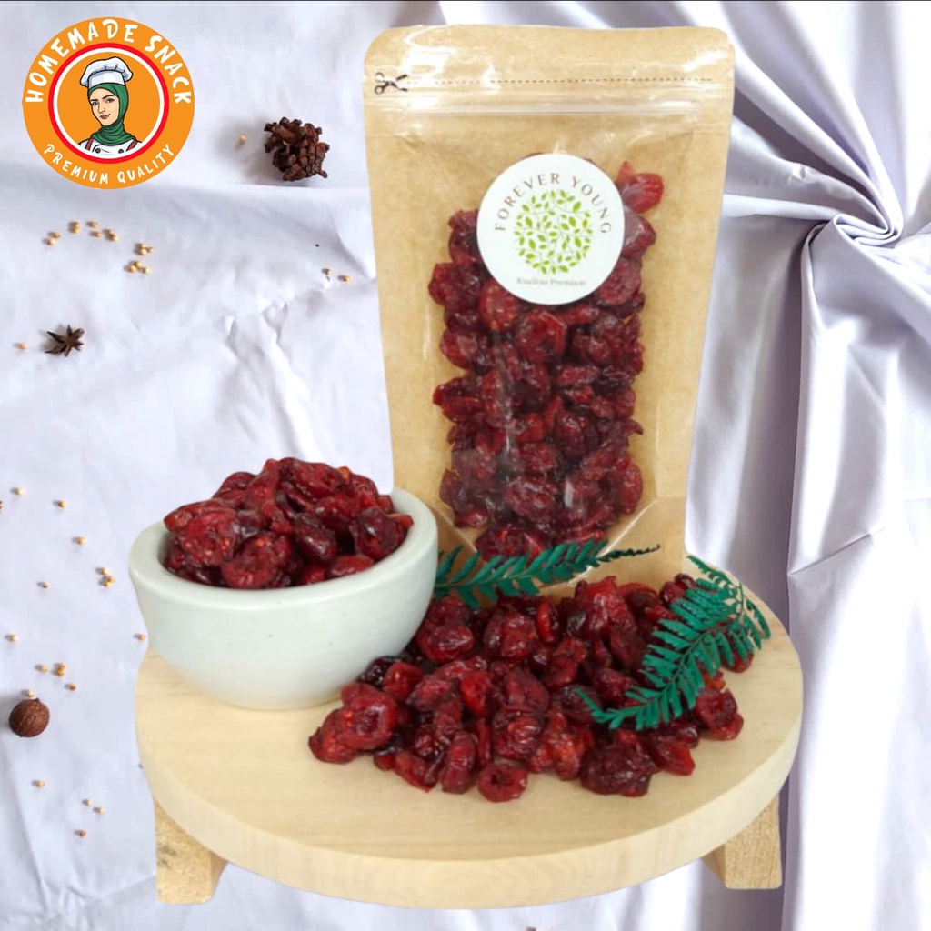

Homemade Snack - Superfood Dried Cranberry Organik Premium Quality