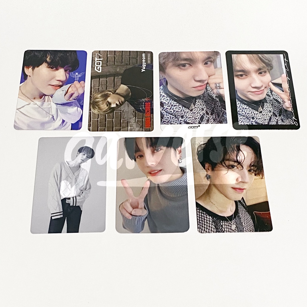 GOT7 YUGYEOM Official Photocard PC POB Lullaby Present You Japan New Era Spinning Top FM Fan Meeting