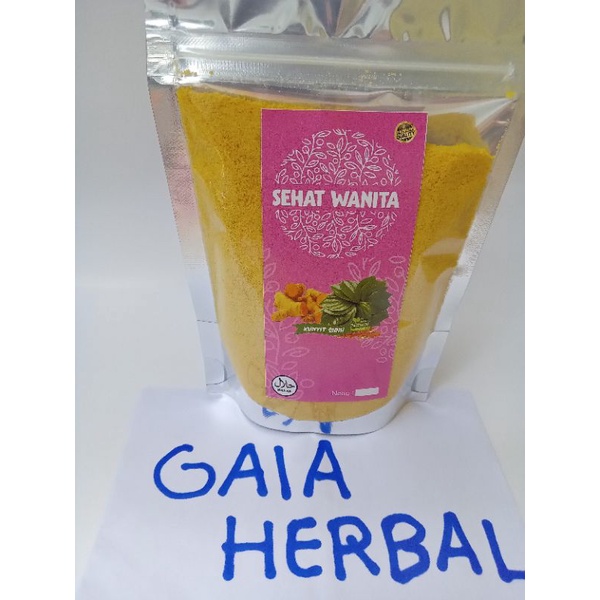 

Herbal Sehat Wanita Ekstrak Kunyit Sirih
