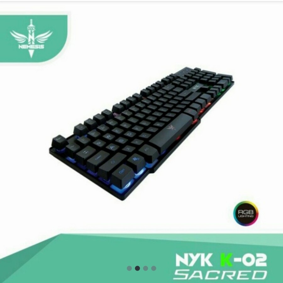 KEYBOARD GAMING NYK SACRED K-02 (KB GN02)