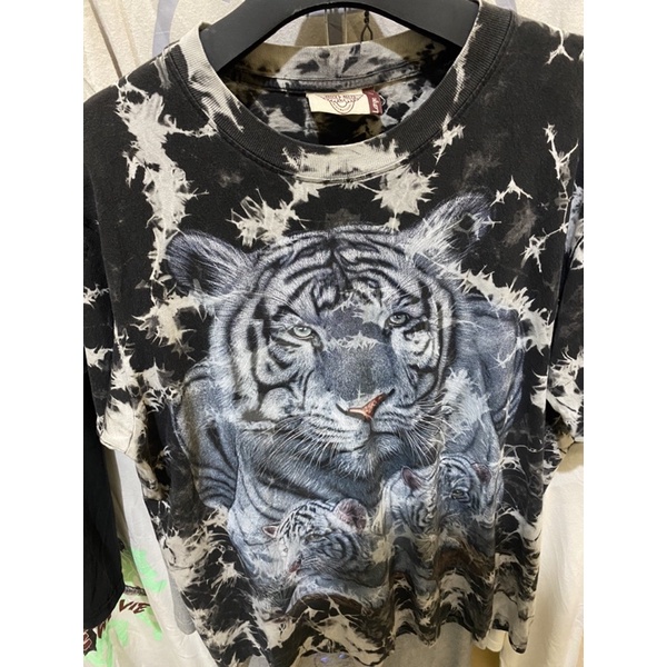 kaos rock eagle tie dye vintage