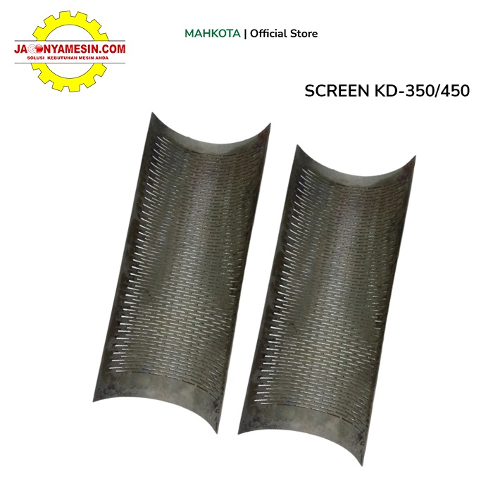 SPAREPART MAHKOTA SCREEN/SARINGAN GILING PADI KD 350/450 (ORIGINAL)